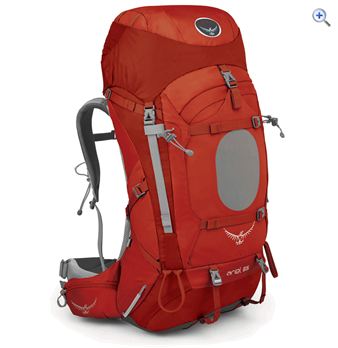 Osprey Ariel 65 (S) Women's Rucksack - Colour: VERMILLION RED